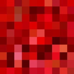 REDISH MOSAIC PATTERN